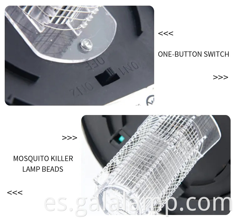 Lámpara de asesino de mosquitos solares ecológicos con tecnología LED